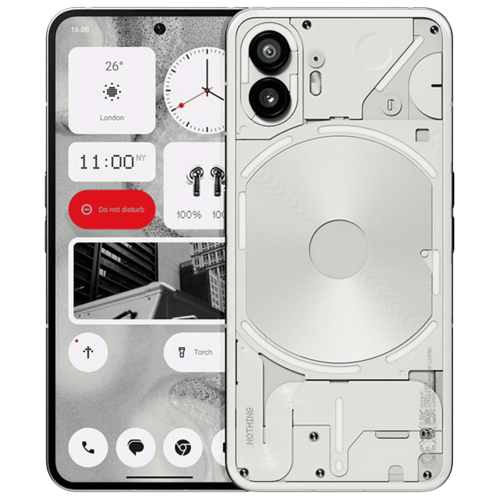 Nothing Phone 2 5G (12GB RAM, 256GB, White) Online | Croma